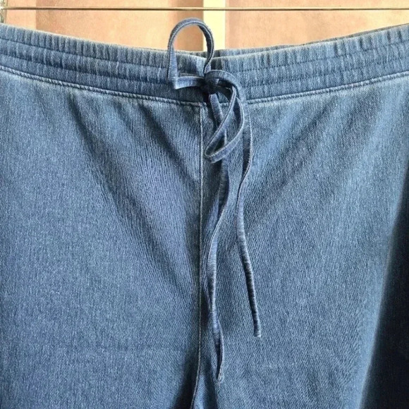 Denim & Company Blue Shorts Pants Pullon Drawstring NWT Plus 2XL - Picture 4 of 8